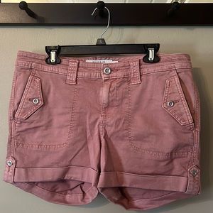 Torrid brand shorts. Vintage washed rose color. Size 14.